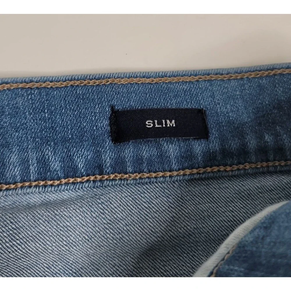 J.Crew Flex Jeans Mens 32x30 Slim Fit Light Wash Stretch Denim Pants